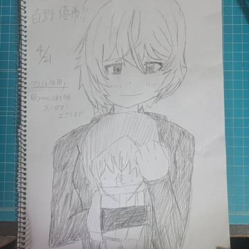 ライターちゃん＆主誕生日記念イラスト