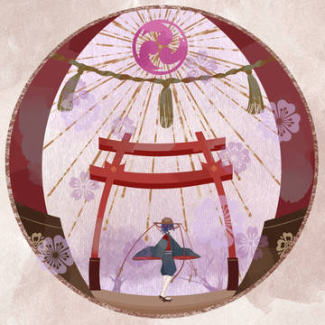 稻光，鸣神与浮浪人