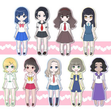 各学校イメージ女子