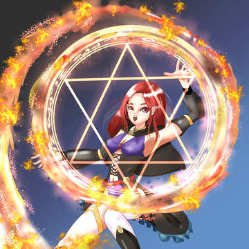 女魔術師 スペルキャスト