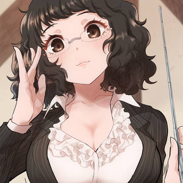 女教師のコスプレをした川上先生