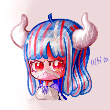 I drew Ulti in chibi ❤️