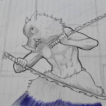 Inousuke drawing