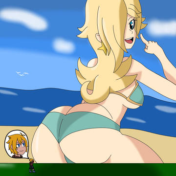 Beach Time with Rosalina