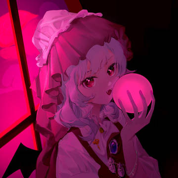 blood moon with the scaret queen