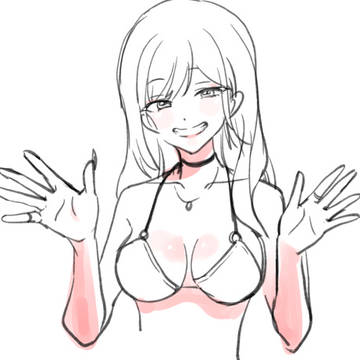 着せ恋アニメ模写