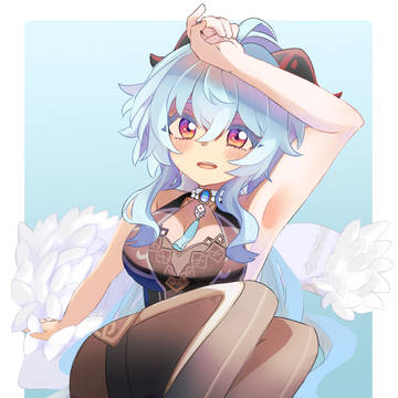 夜蘭さん衣装チェンジ甘雨ちゃん
