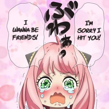 Anya crying 😭♥️