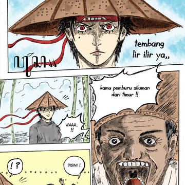 i will drawing comics pages