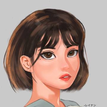 some random cute girl