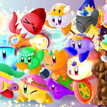 Rainbow Puffy Power!!!