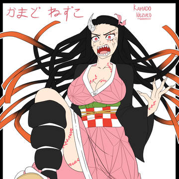 [FanArt] Kamado Nezuko enraged