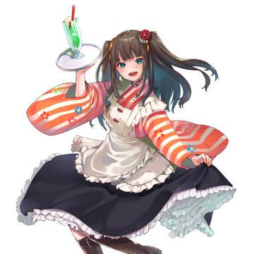和装メイドちゃん