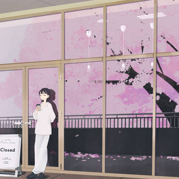 壁の花