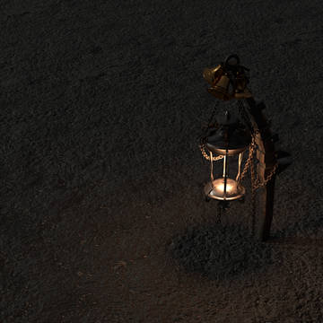 Bloodborne lamp