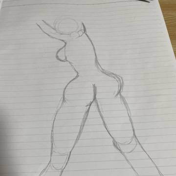 身体練習中