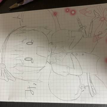 妖夢を描いてみました