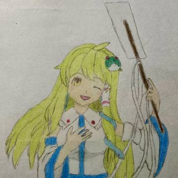 【改名してみました】ダンカグ早苗(Rミタマ) 模写