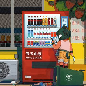 自动贩卖机青铜人