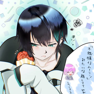 【ファ◯チキ】不機嫌なムー◯ンのような顔【辛い】
