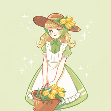 チューリップ少女