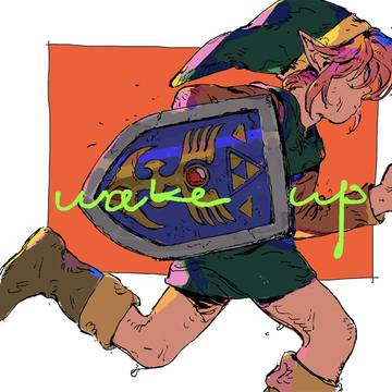 ゼル伝イラスト集『Wake Up』