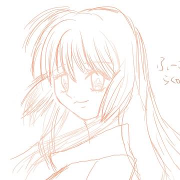 風子ちゃん落書き