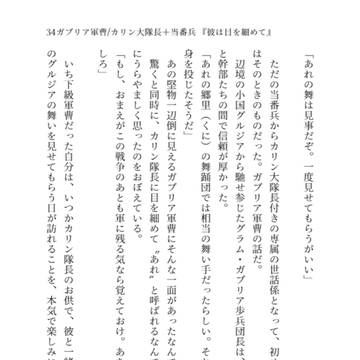 彼は目を細めて（小説）