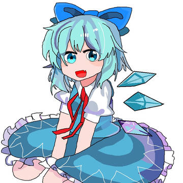 Try again to draw Cirno