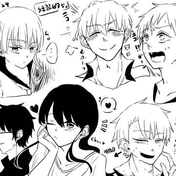 キャラデザ練習まとめ