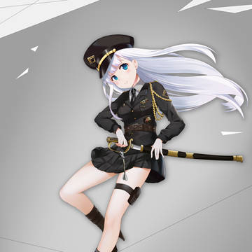 军服少女
