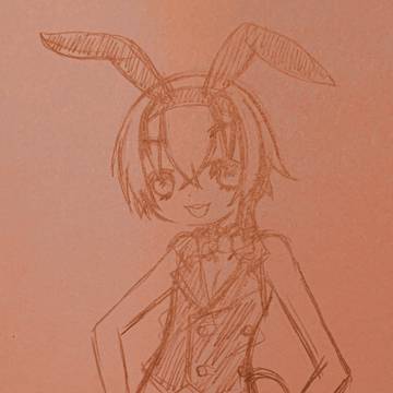 バニー降谷さん(落書き)