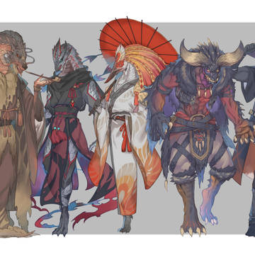 mhモンス擬人化