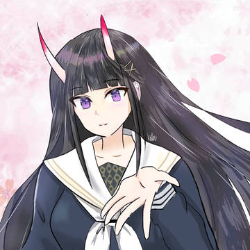桜と能代さん