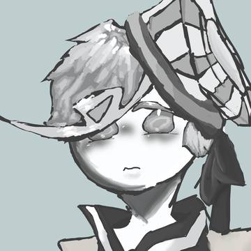 白黒ハッカちゃん