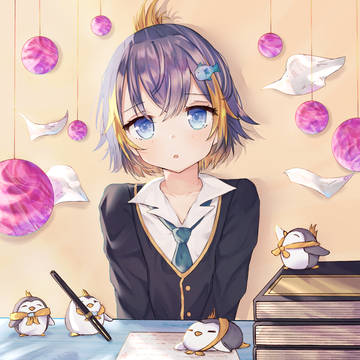 ペトラちゃんとペンとも勉強する