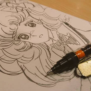 ラフ画 キャンディキャンディ