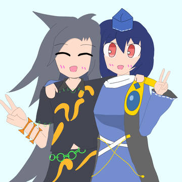 2人で写真