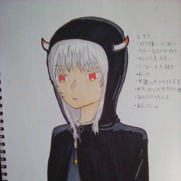 銀髪の悪魔