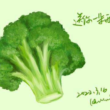 送你一朵西蓝花20220316