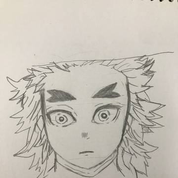 煉獄さん　模写