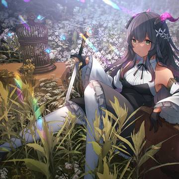 星屑の竜の少女
