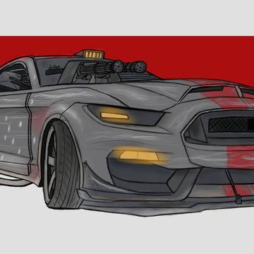 Death Race's Mustang GT500