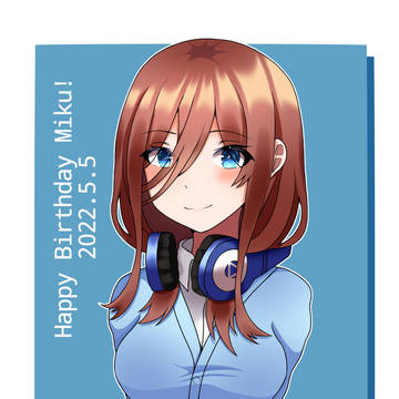 Miku´s Birthday Illustration