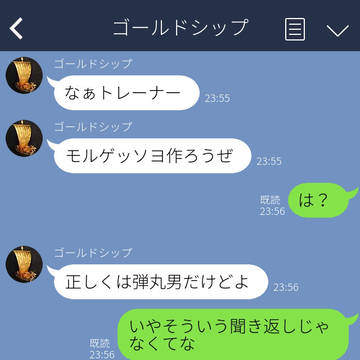 レース前日のゴールドシップ