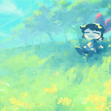 Spring and shade
