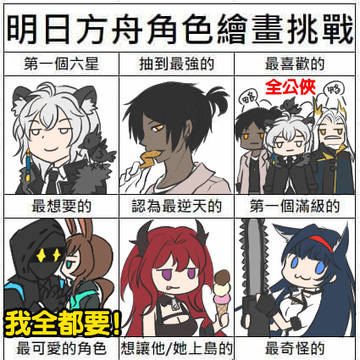 【撇-明日方舟角色繪畫挑戰】