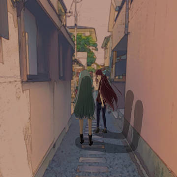 夕暮れの告白