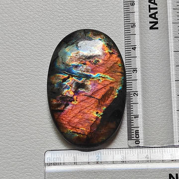 purple labradorite gemstone
