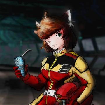 スペースノイドのケモノなお姉さん